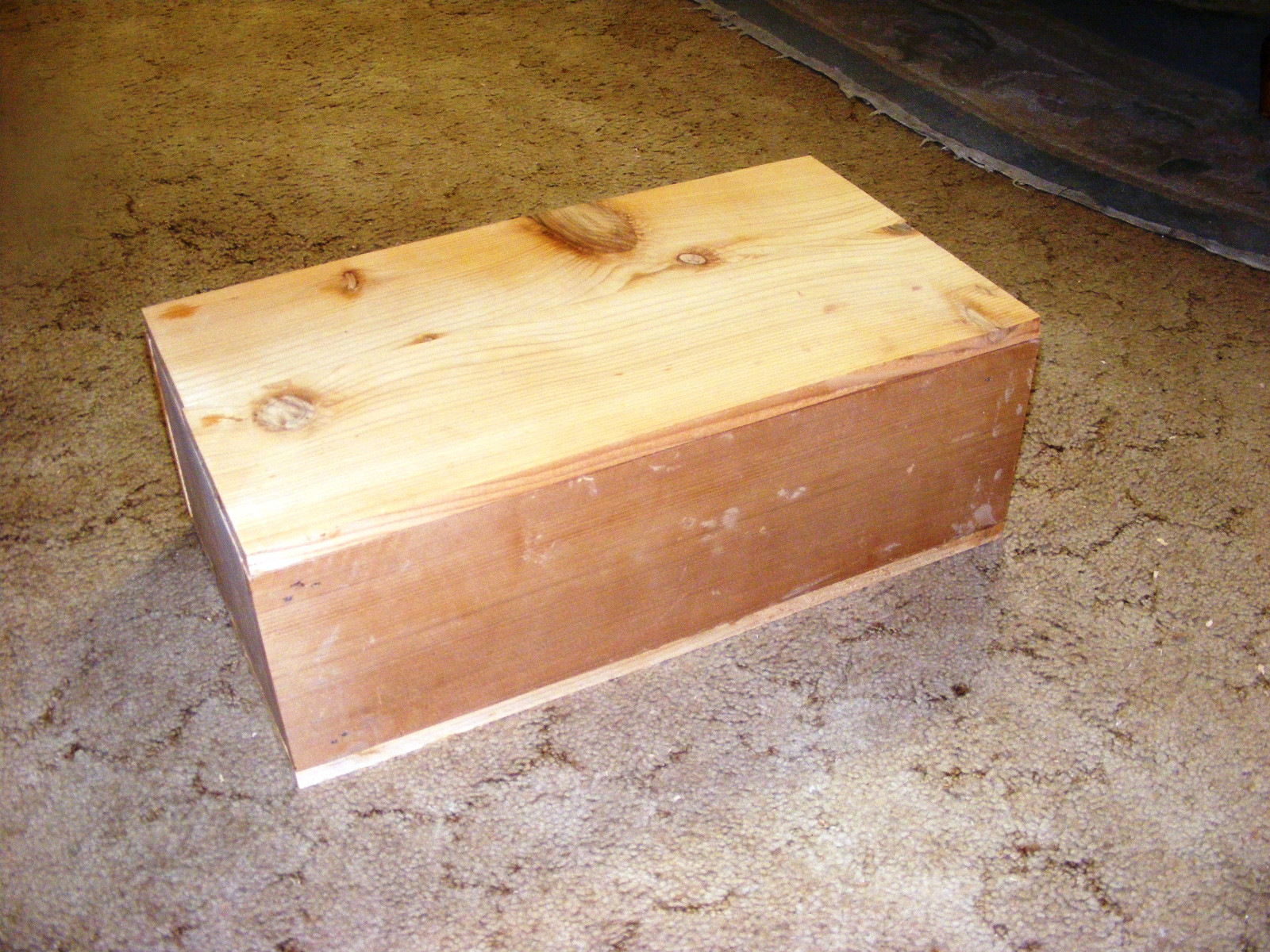 Pet Coffin Casket for Dogs or Cats 18 x 10 x 6 All Cedar