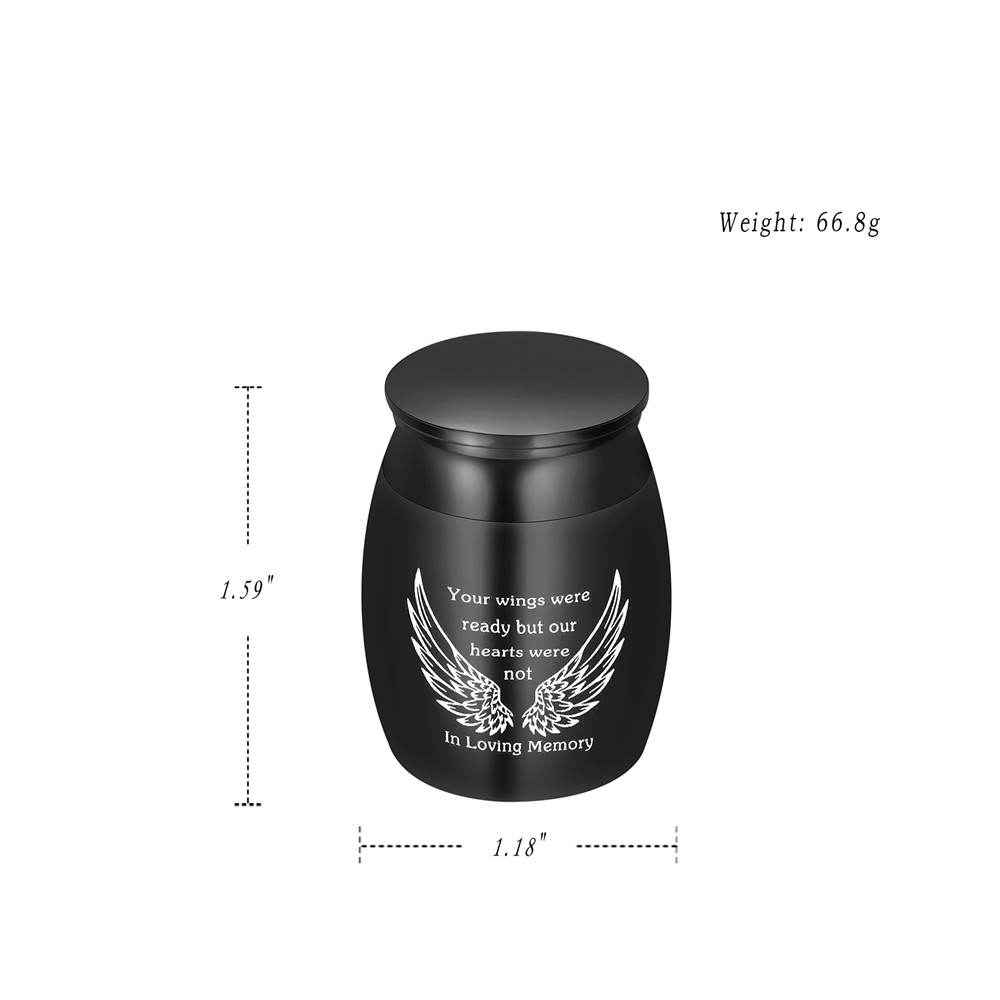 4*3CM Mini Urns for Ashes Decorative Urns for Human / Pet Cremation Urns for Ash
