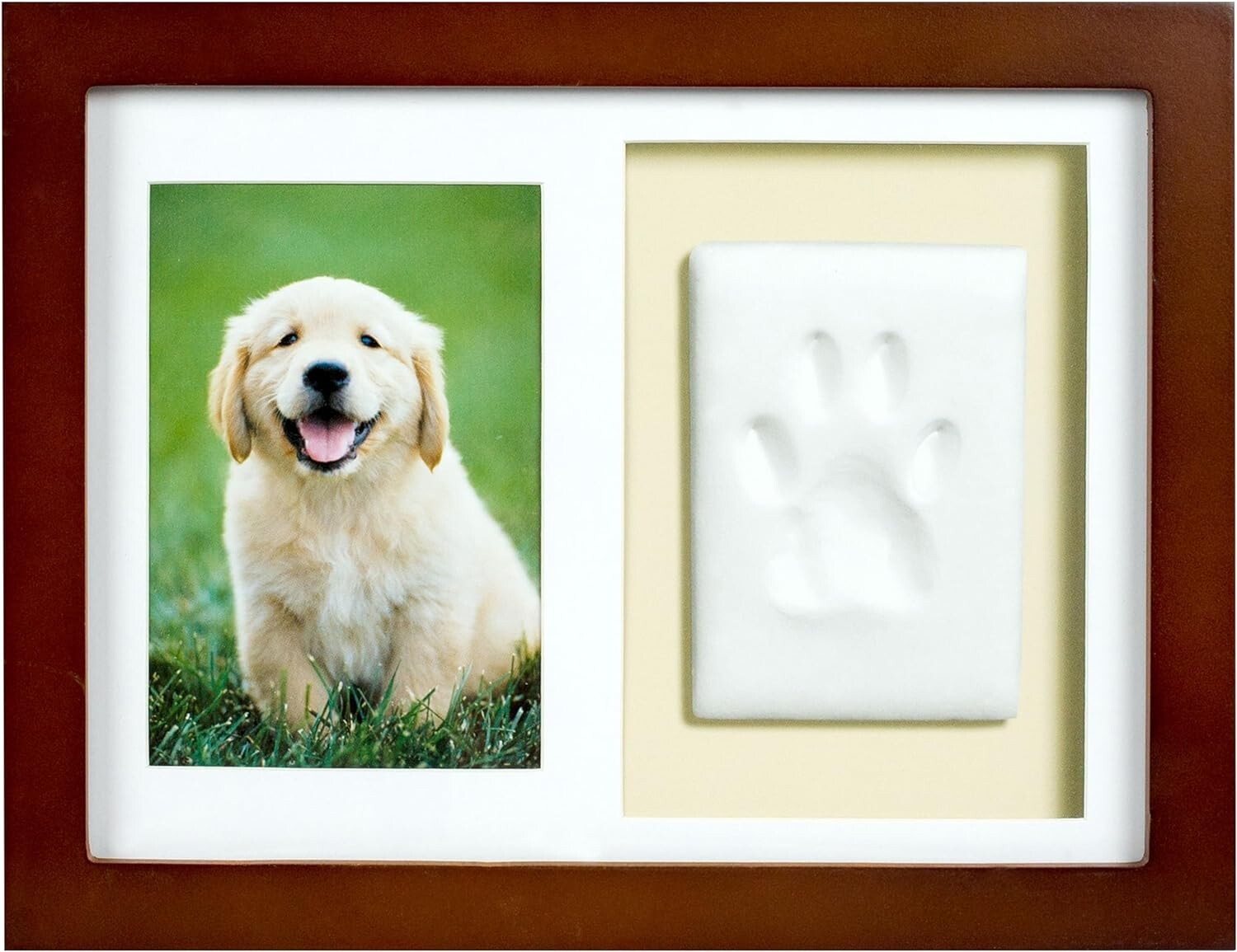 Non-Toxic Paw Print Keepsake Kit – Wall-Mounted Design for Lasting Pet Memories