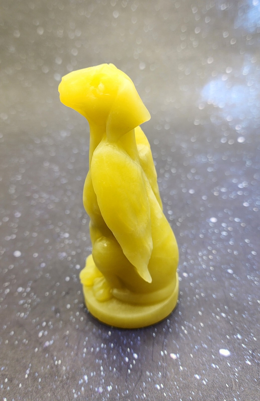 Lemon Jade Winged Angel Dog Pet Memorial, Pet Loss Gift, Gemstone Carving