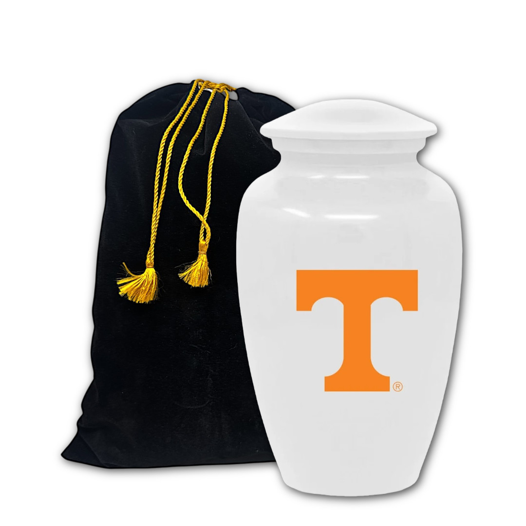 Personalized Tennessee Volunteers Cremation Urn – for Human Ashes Male Female