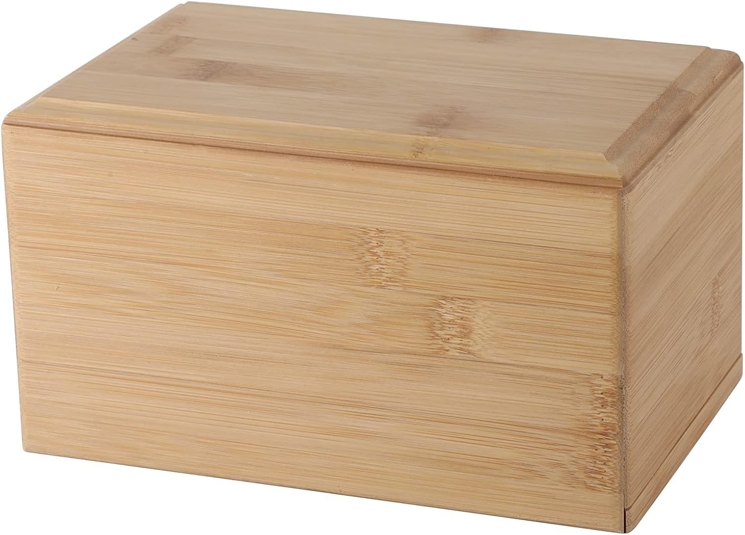 Bamboo Pet Urns for Dog Ashes, Bamboo Wooden Pet Urn for Funerals Medium