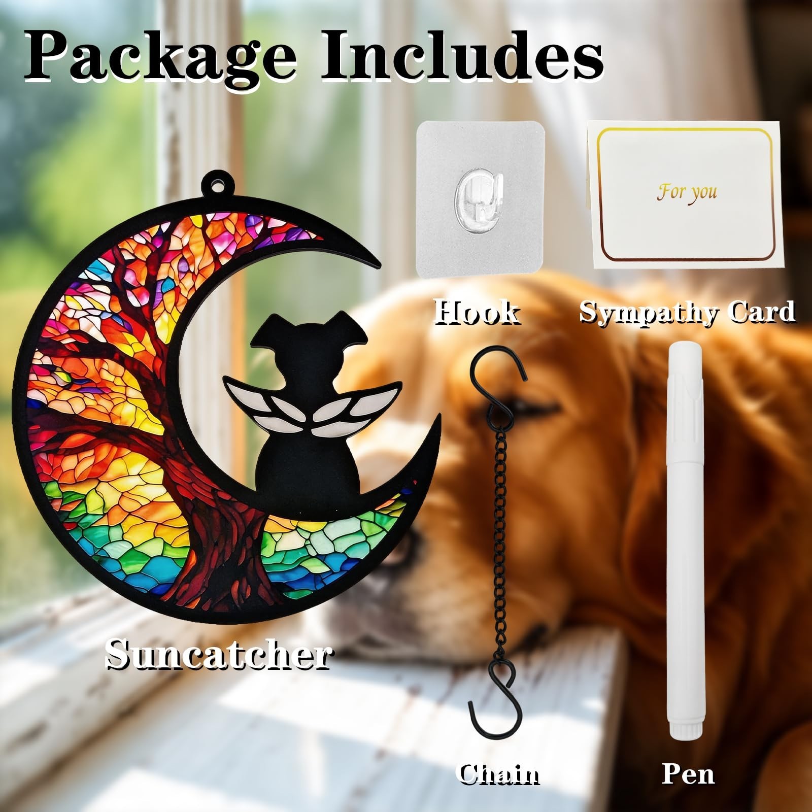 Dog Memorial Gifts for Loss of Dog, Pet Sympathy Gift in Memory of Dog Passin…