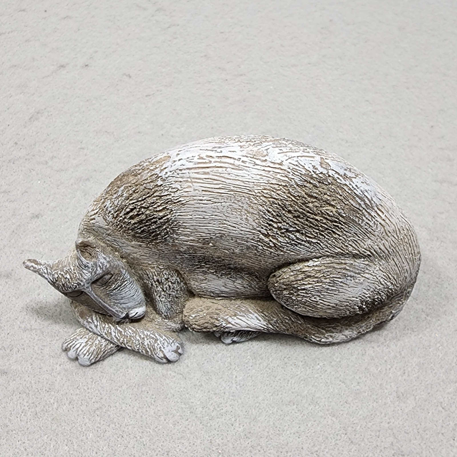 Sleeping Cat Figurine Commemorate Pet Tribute Memorial Statue Marsha McCarhty