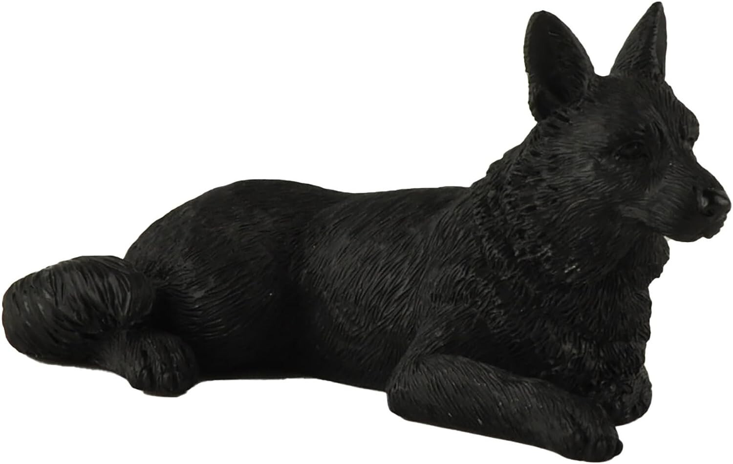 6″ Mini Black German Shepherd Figurine – Black German Shepherd Gifts