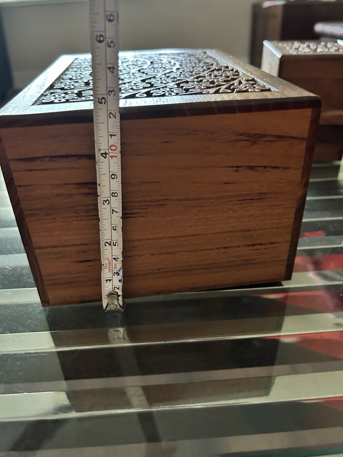 PCS Wooden Tree of Life Cremation Keepsake / Urn Box For Pet Ashes 9″×6.5″×4.5″