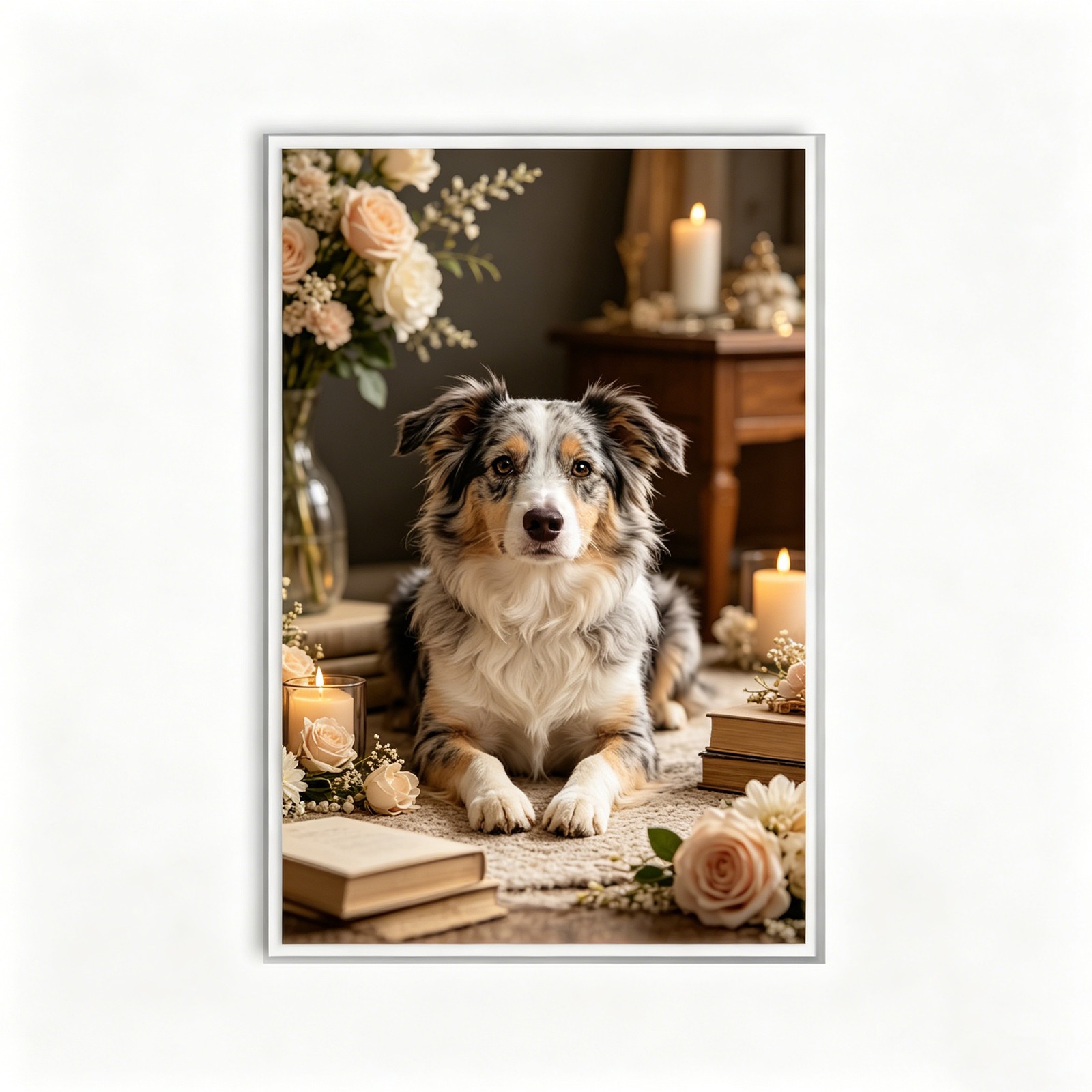 Acrylic Custom Pet Dog Cat Memorial Photo Name Keepsake Gift for Owner
