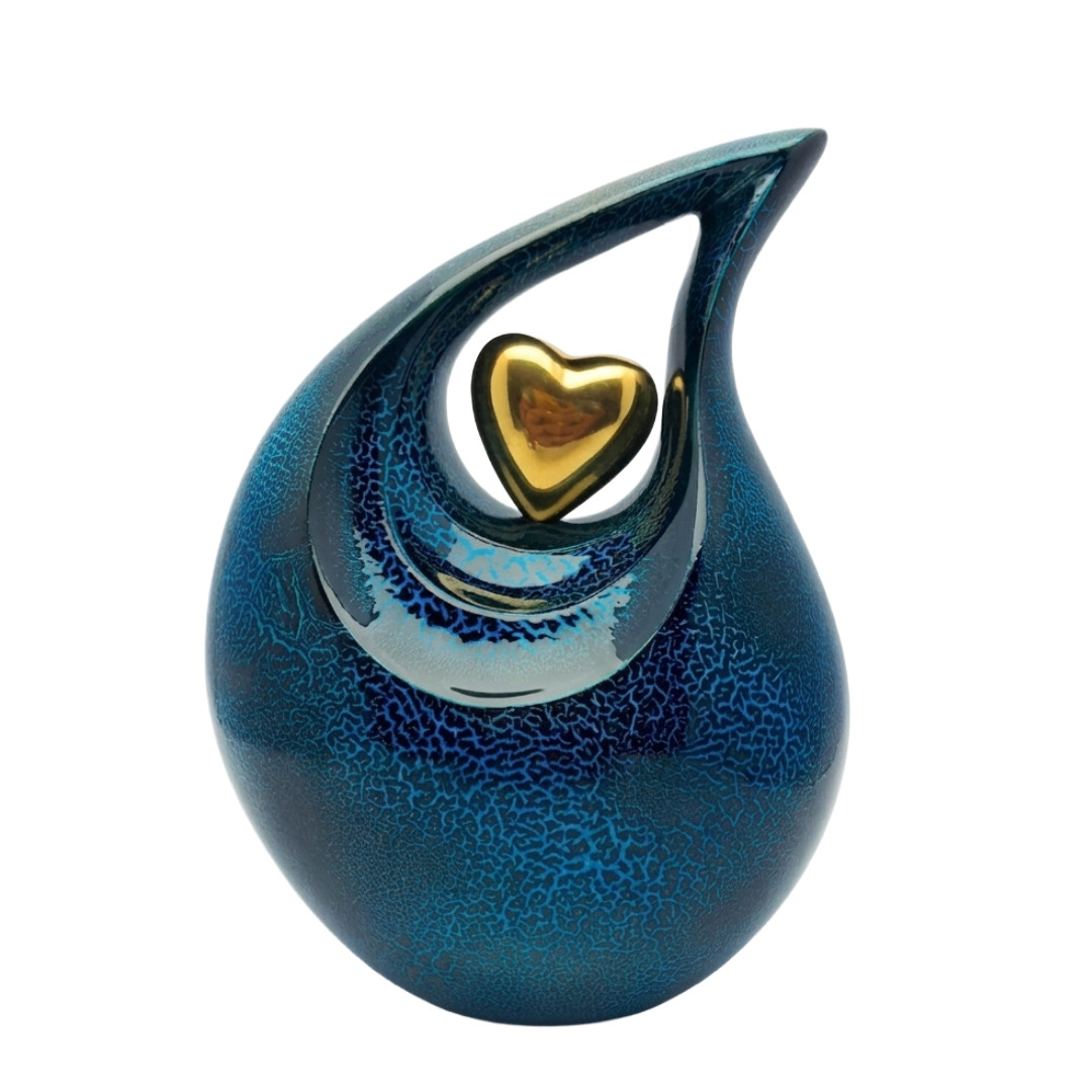 Teardrop Urns for Human Ashes Adult, Cremation Urn for Ashes for Women & Men