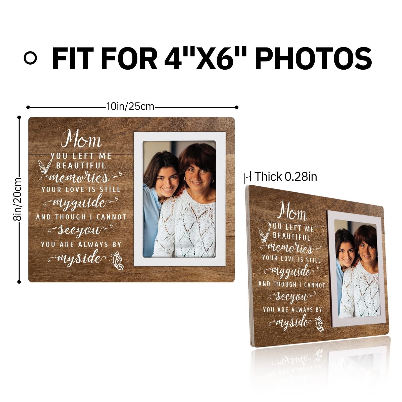SteadStyle Memorial Gift for Loss of Mother – Memorial Picture Frames – Sympa…