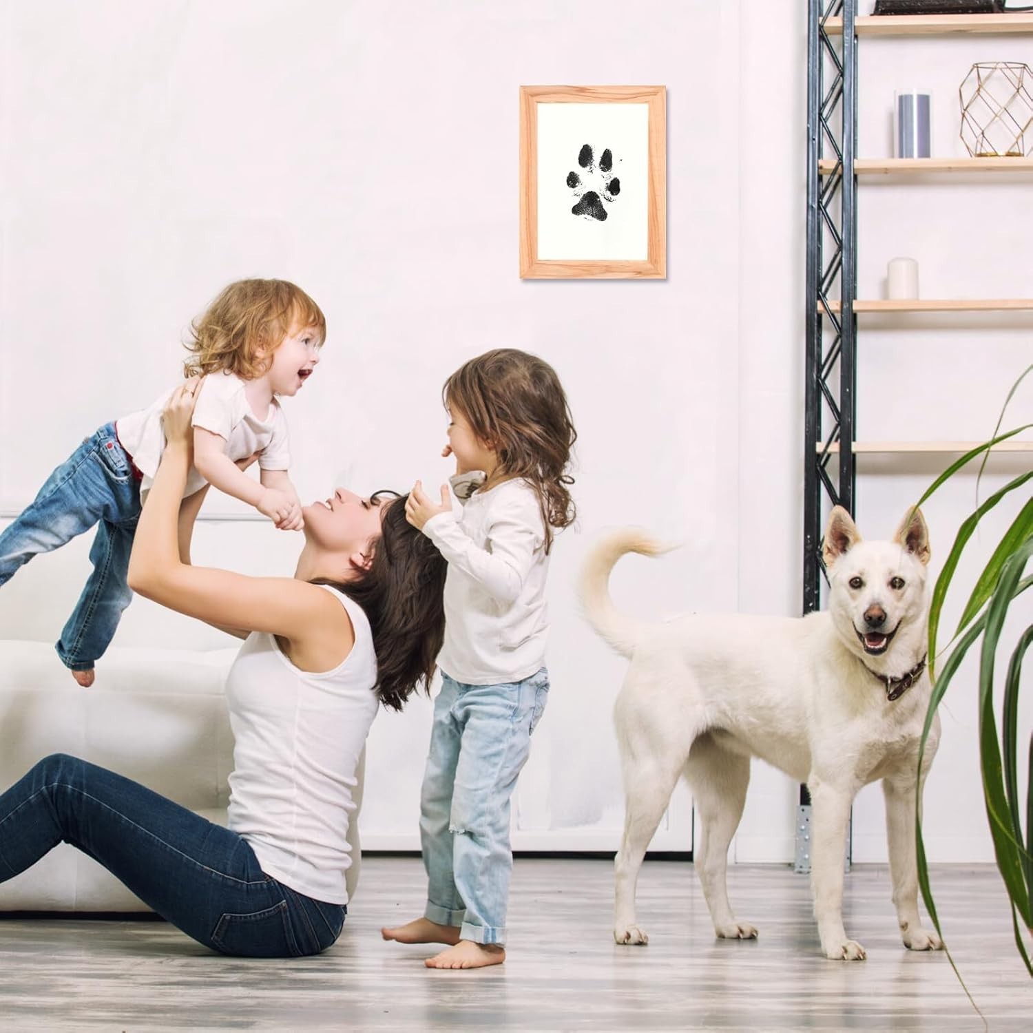 Pet Paw Print Kit Inkless | Dog & Cat Impression Pad