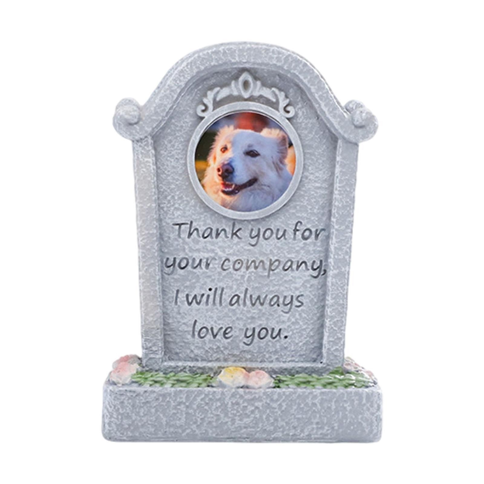 Monument for Memorial Pet Pet Tombstone Statue Loss of Pet Gift Cat Memorial