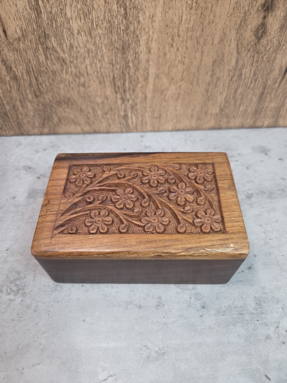 Keepsake Box Tree of Life Cremation Urn for Ashes Small Wooden Box Dog Cat Pet