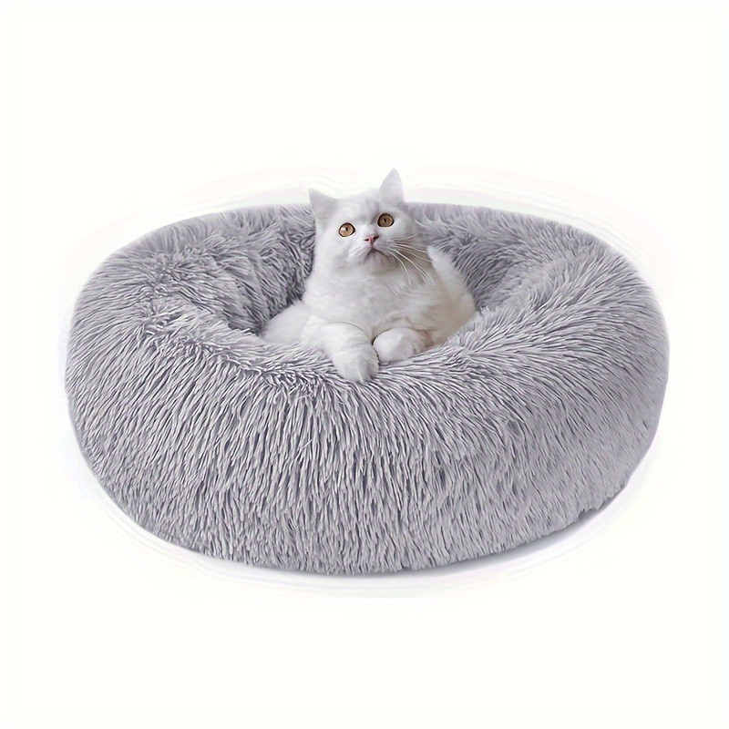 Non-Slip Dog Or Cat Beds Multiple Sizes, Calming Pet Beds For Indoor Cat Kennel