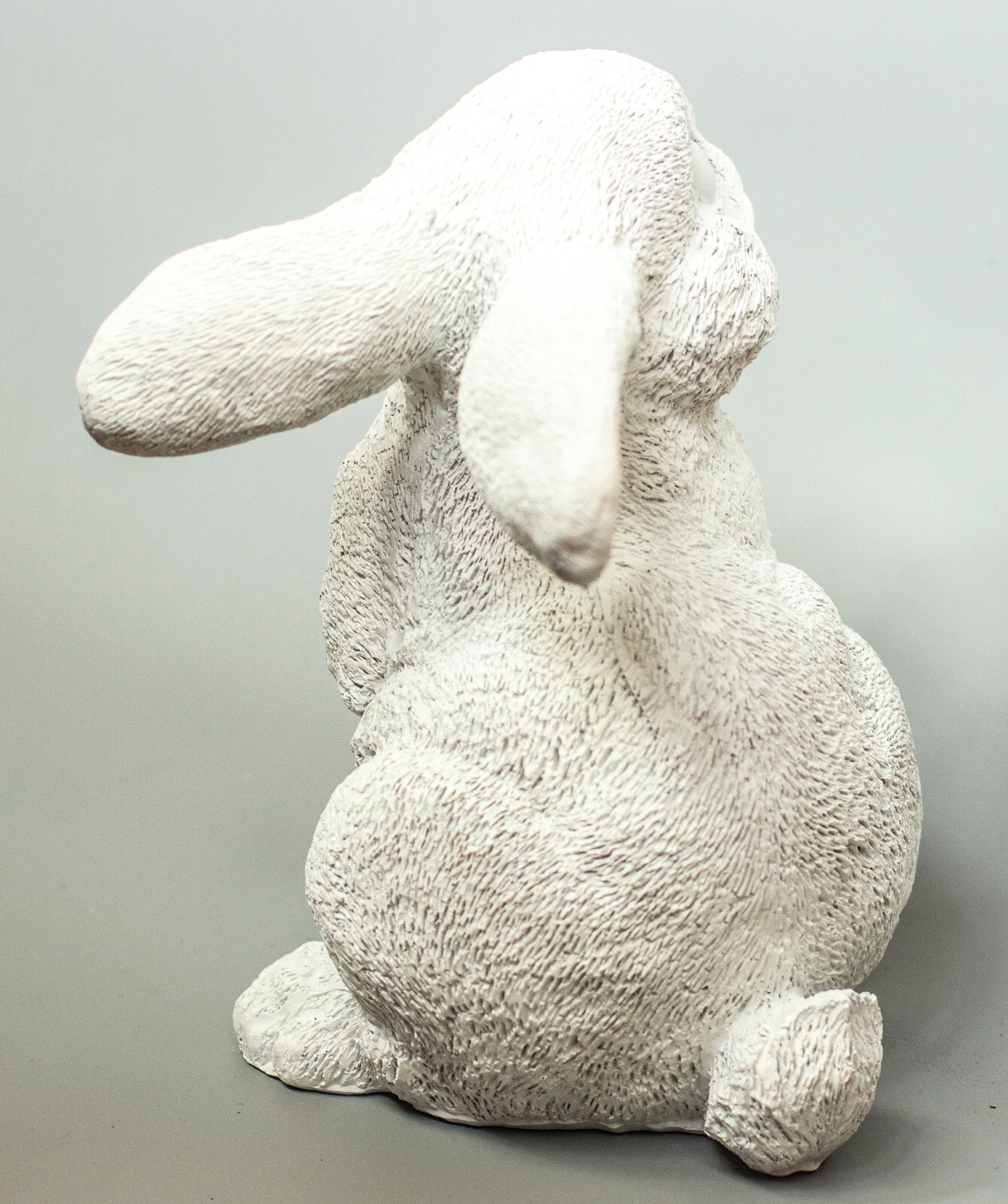 Unpainted Cremation Urn Pet Ashes Bunny Rabbit Loss Figure Memorial Grave Decor