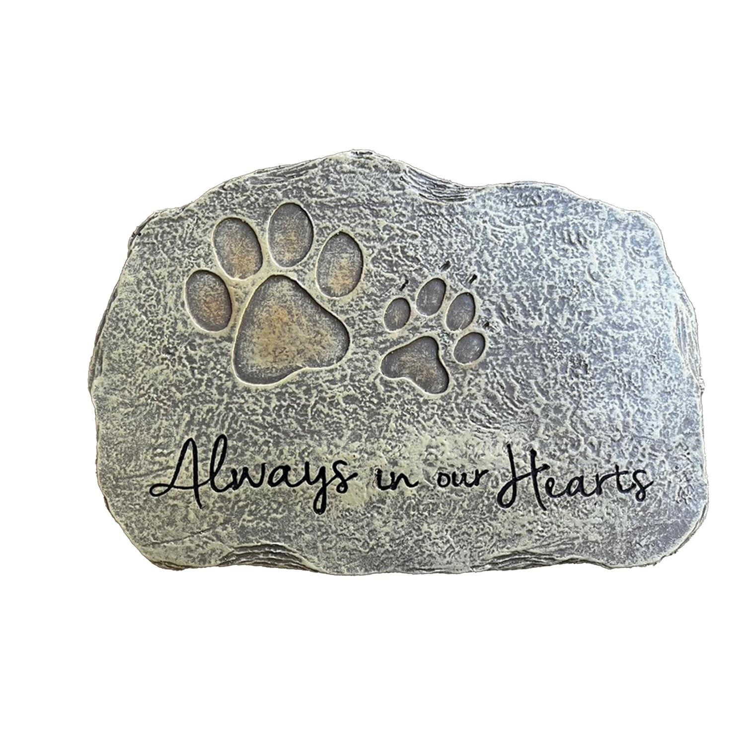 Lily’s Home Pet Memorial Stone – Cat or Dog Grave Marker – Durable Waterproof Ga