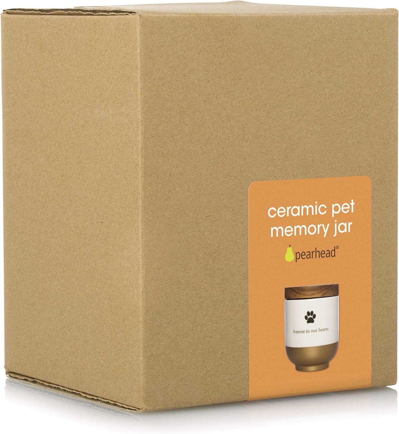 Pet Memorial Urn, Forever in Our Hearts, Rainbow Bridge
