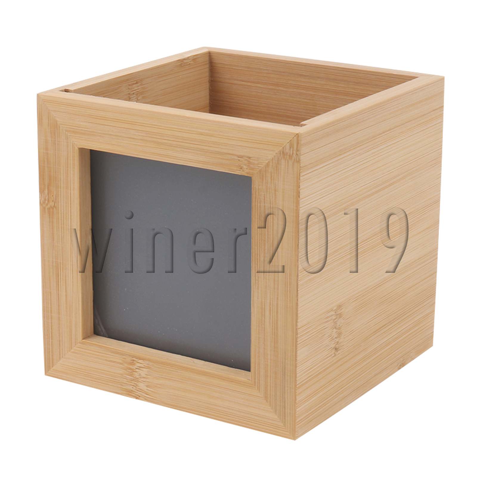 Animal Urns for Ashes Memorial Box 4.72 x 4.72 x 7.17 Inch Natural Wood Color