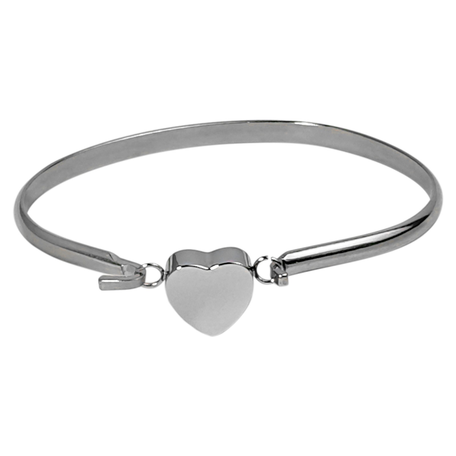 Silver Heart Urn Bracelet For Cats&Dogs Ashes Stainless Steel Waterproof