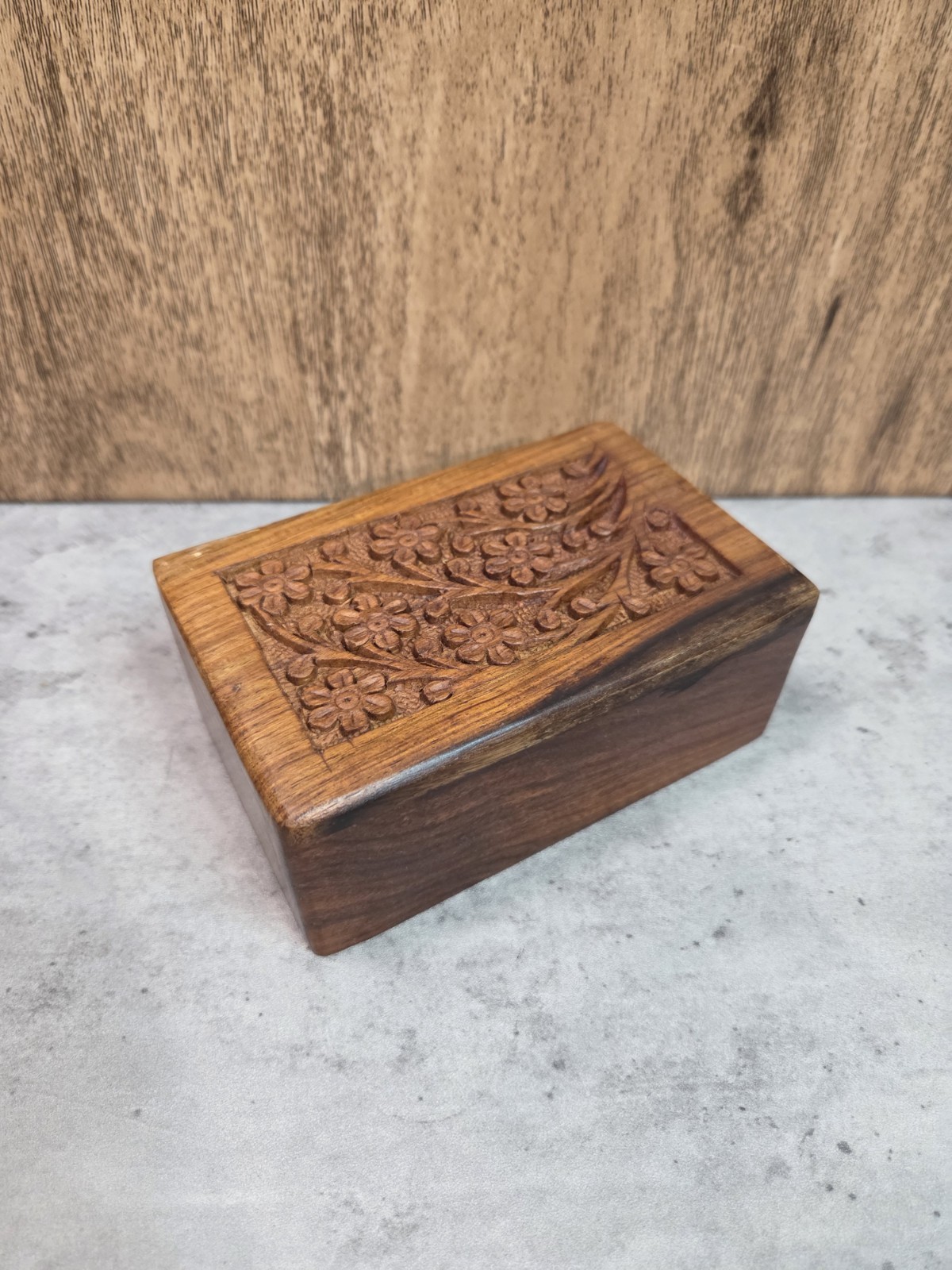 Keepsake Box Tree of Life Cremation Urn for Ashes Small Wooden Box Dog Cat Pet