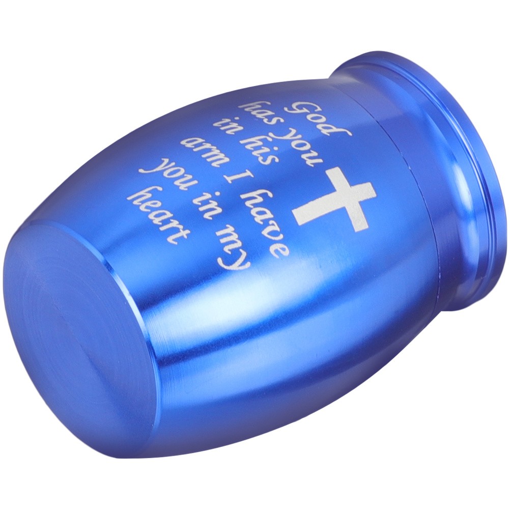 Cinerary Urn Metal Pet Cremation Urn for Ash Storage Memorial Keepsake 1Pack
