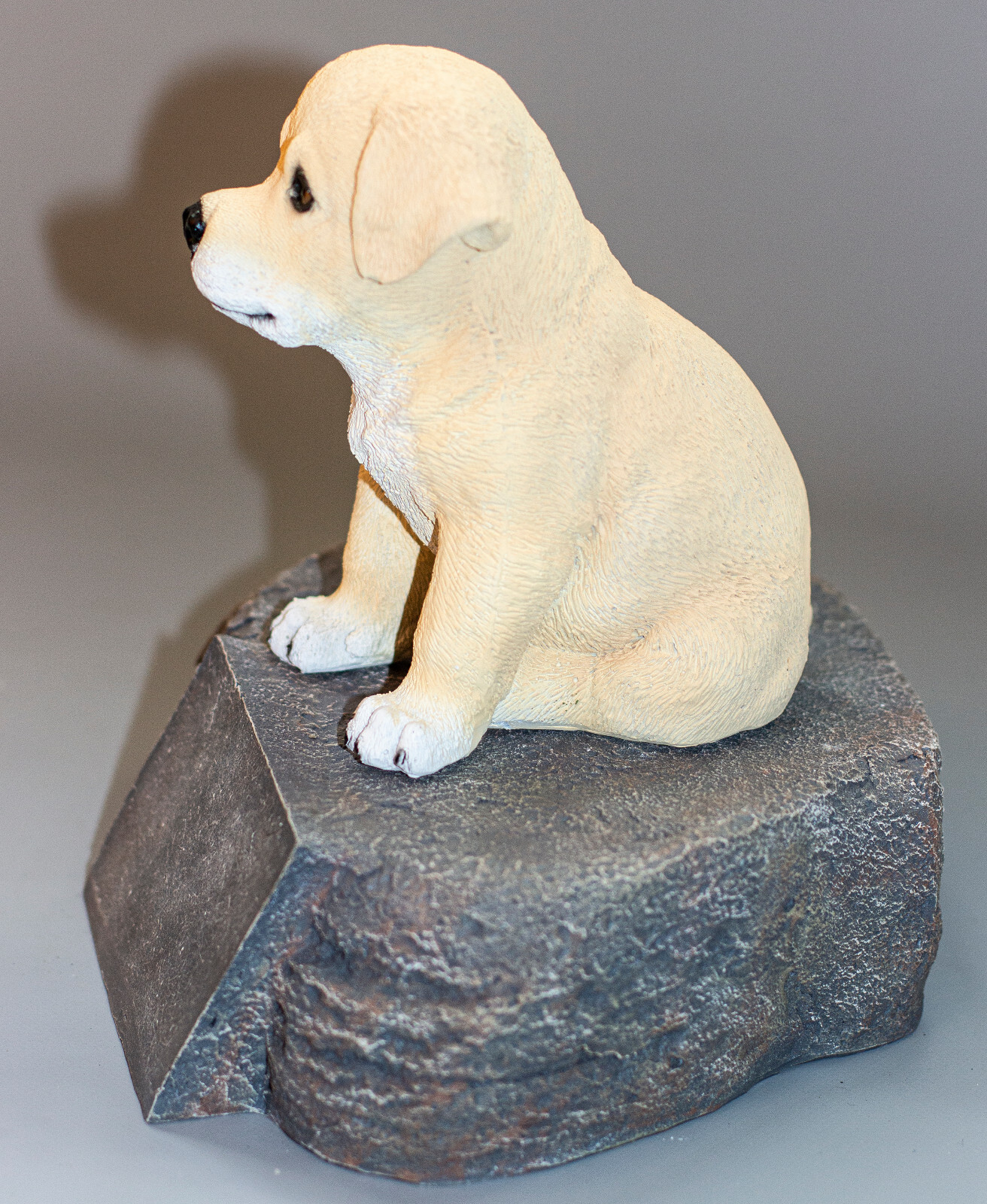 Labrador Urn Dog Ashes Memorial Stone Figurine Pet Grave Marker Casket Keepsake