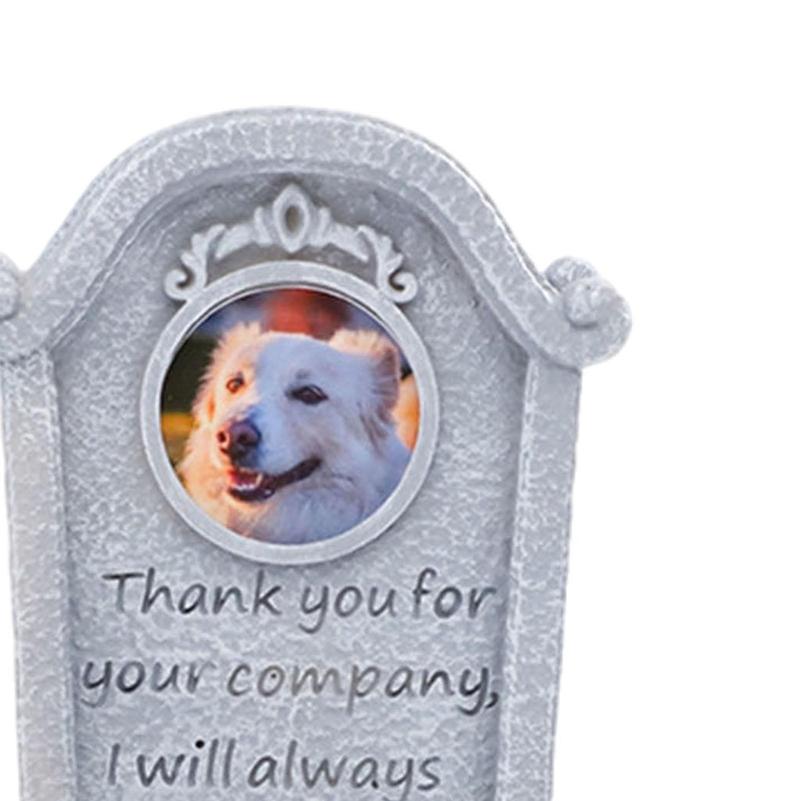 Monument for Memorial Pet Pet Tombstone Statue Loss of Pet Gift Cat Memorial