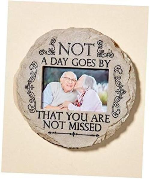 Memorial Garden Photo Stone Not a Day Goes By