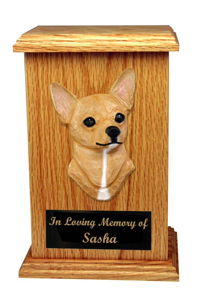 Chihuahua Short Hair Memorial Urn