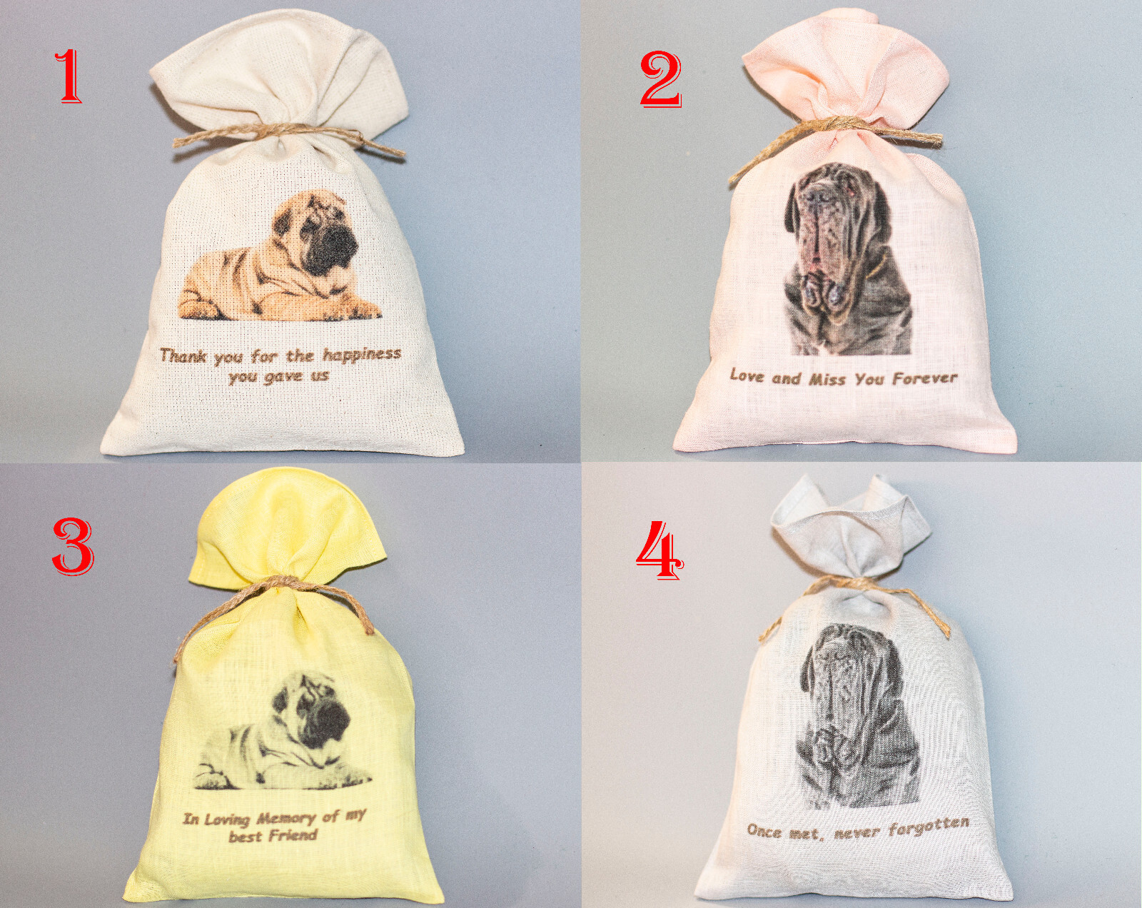 Dog Cremation Urn Ashes Shar Pei Memorial Statue Pet Grave Decor Animal Keepsake