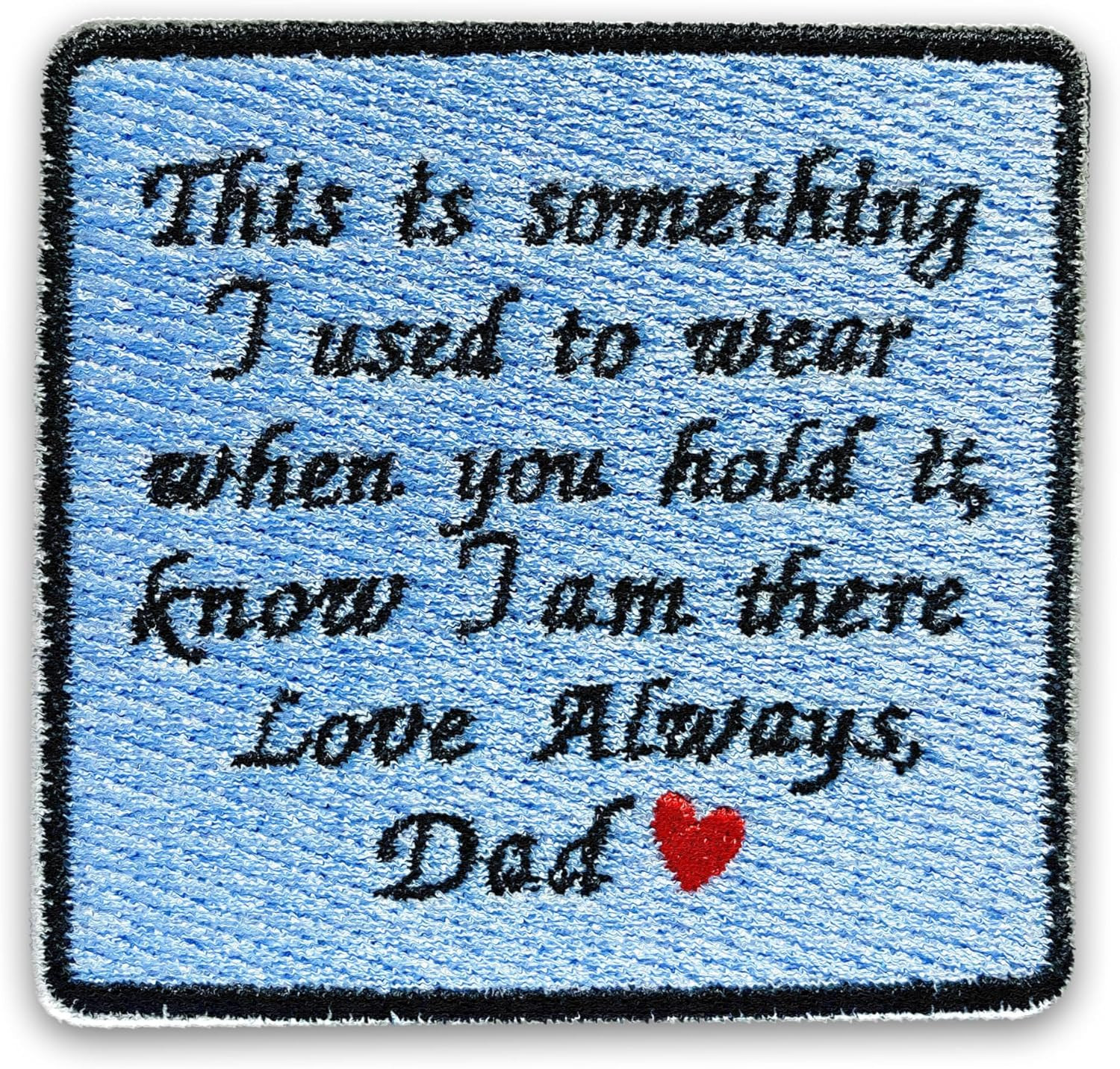Loving Memorial Family Patch 3 Inches Memory Heart Family Memories Gifts Remembr