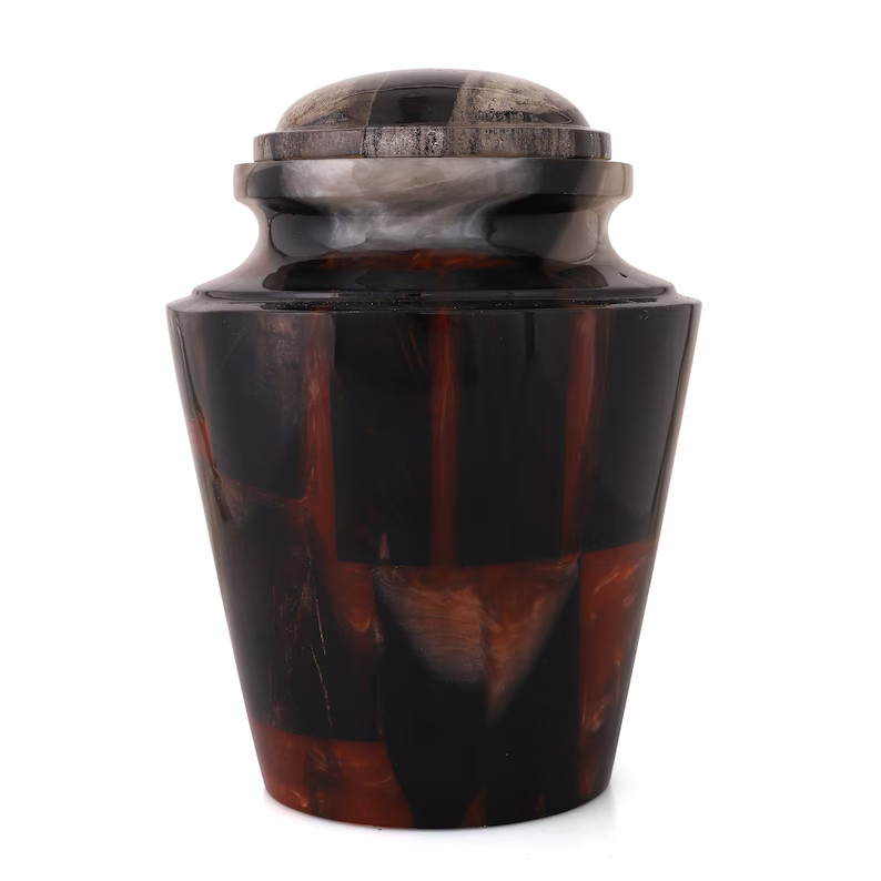 Wooden Urns for Human Ashes Adult Male Female – Cremation Urn Large Wood Urn Box