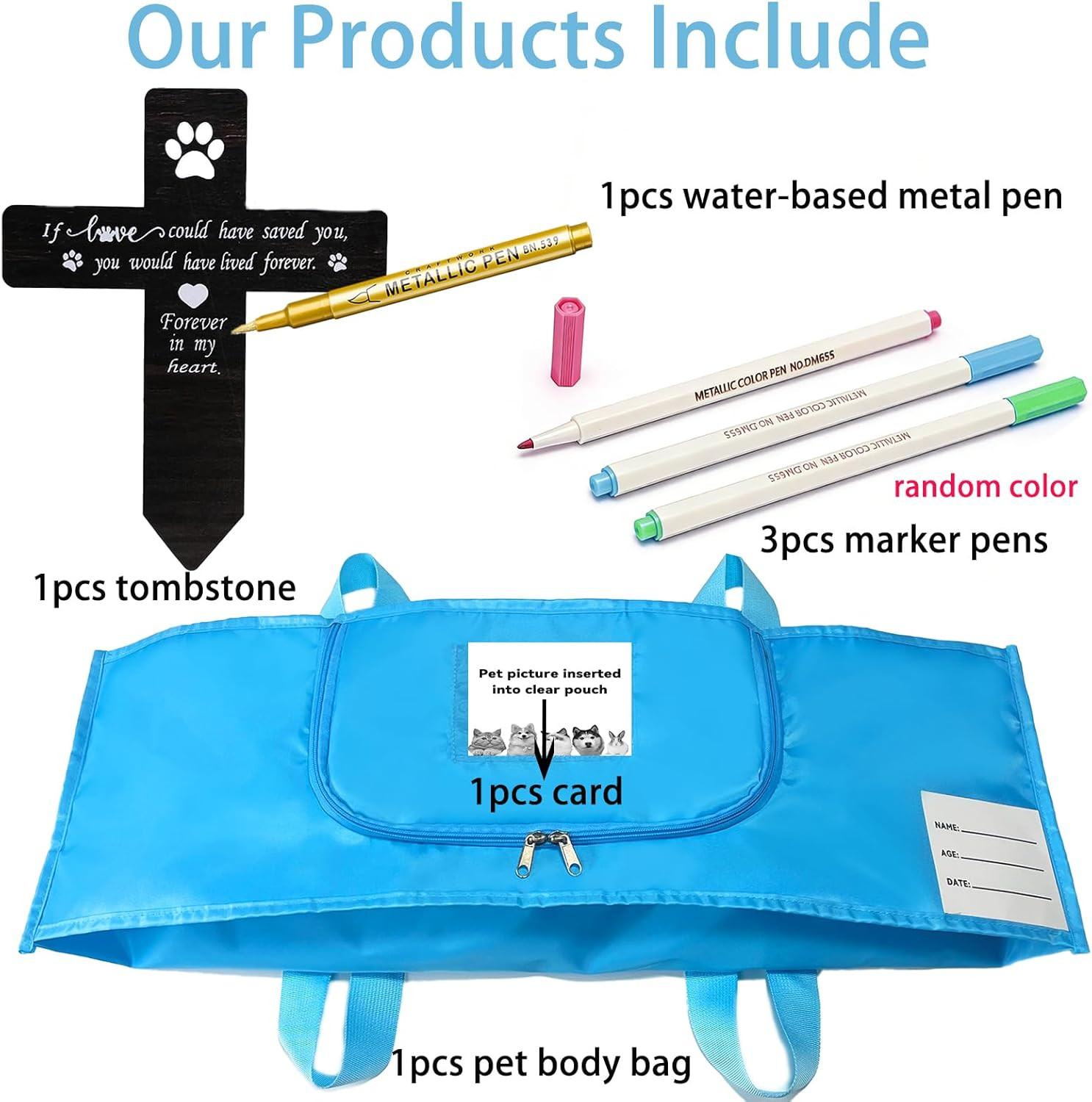 Eco-Friendly Pet Casket Body Bag, Pet Burial Box with Dignity, Dog Casket