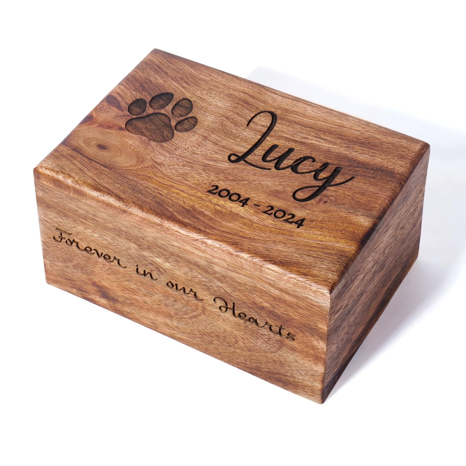 Personalized Wooden Tree of Life Cremation Urn for Human & Pet Ashes, Handmad…