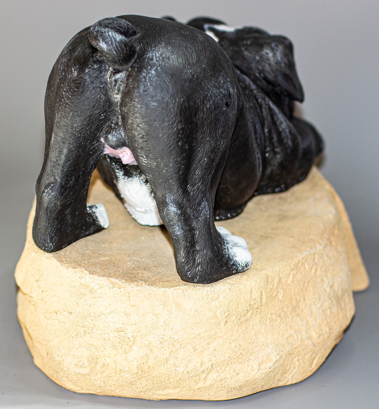 Unique Urn Dog Ashes English Bulldog Memorial Stone Pet Sculpture Tribute Plaque