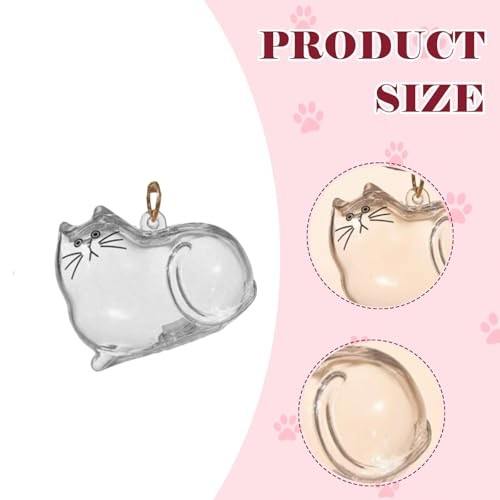 Cat Pet Memorial Keychain – DIY Fur Memory Capsule