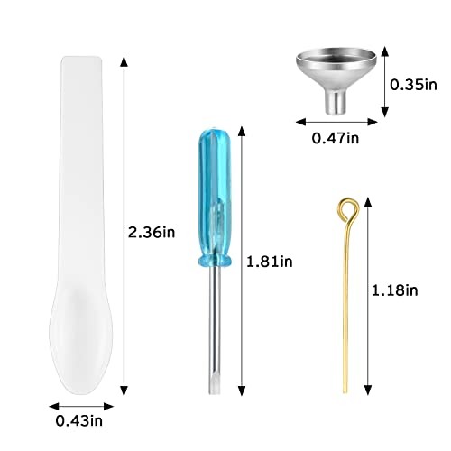 Mini Funnel Set for Cremation Jewelry Filling Kit for Urn Necklace Keepsake
