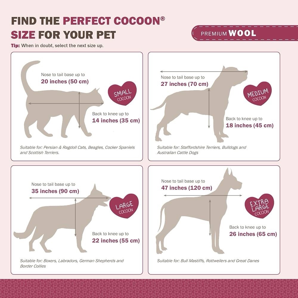 Sweet Goodbye Cocoon Pet Burial & Cremation Kit (Small, Natural) OPEN BOX