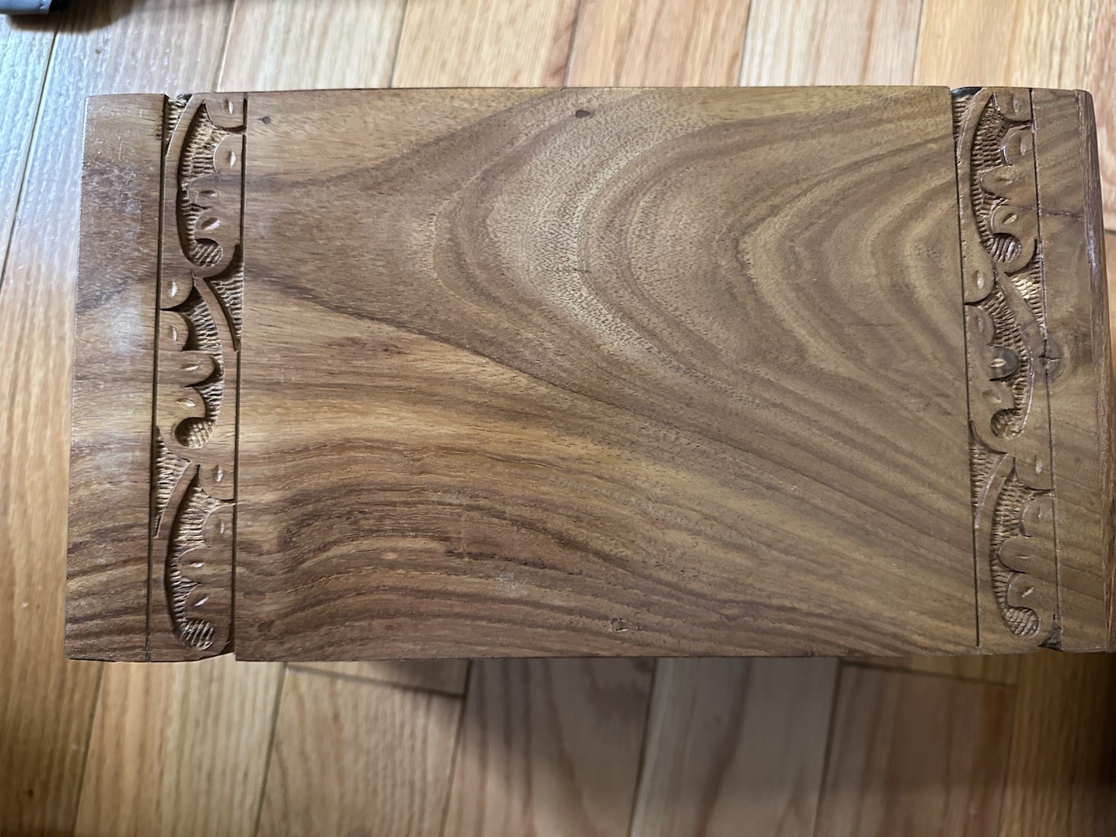 Handmade Rosewood Urn Box – Tree of Life Wooden Urn Medium 6″X 11.5″ Beautiful