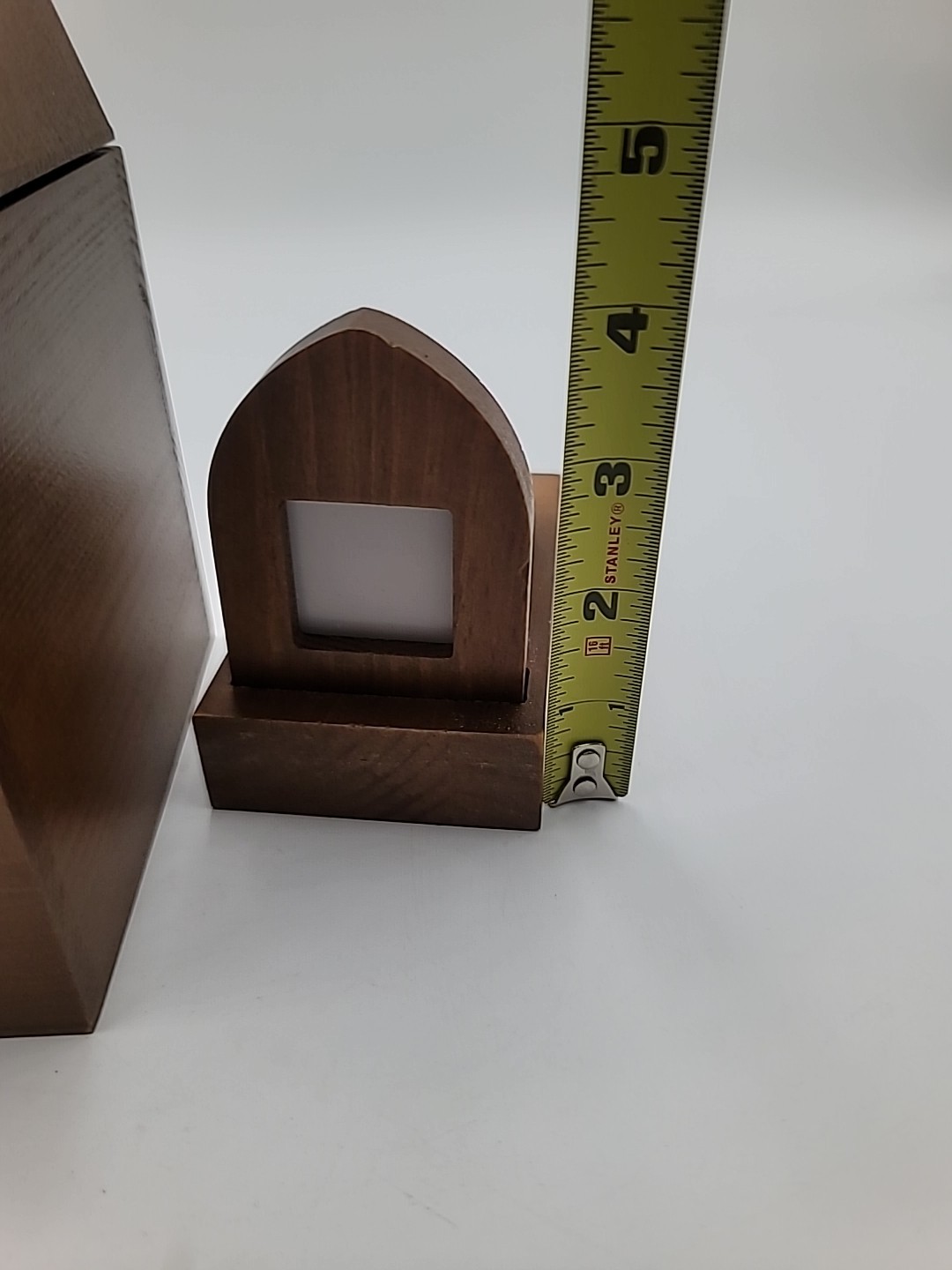 Pet Memorial Urn for Ashes Wood Keepsake Photo Box And Small Photo Tombstone