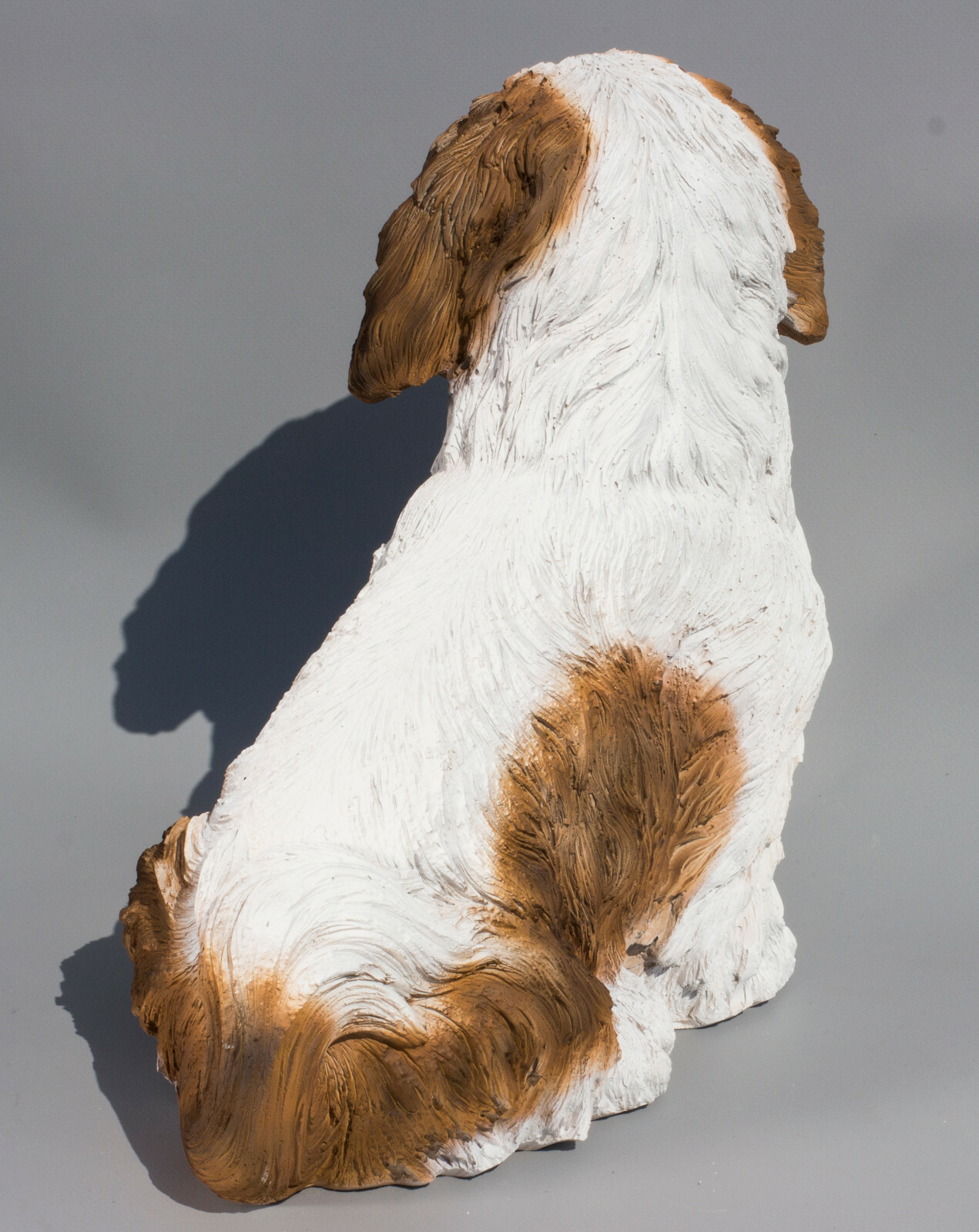 Urn for Dog Ashes Shih Tzu Cremation Sculpture Memorial Ornament Animal Lifelike