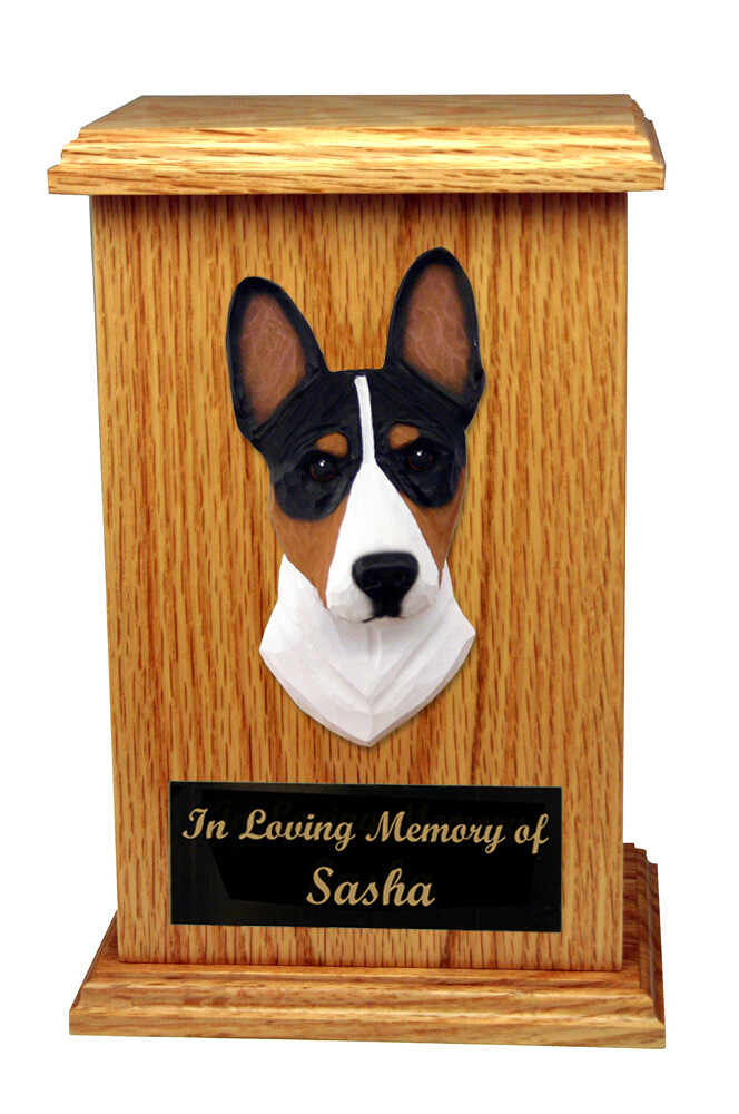 Basenji Memorial Urn