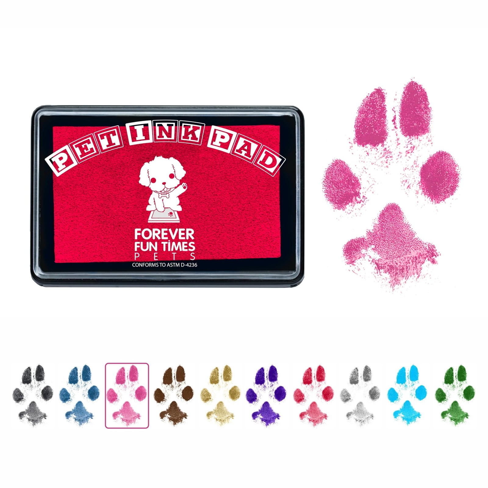 Pet Paw Print Impression Kit | Dog Ink Paw Print Kit | Pet Paw Print Kit | an…