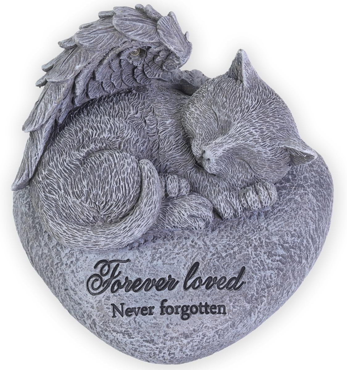 Cat Memorial Gifts for Loss of Cat,Pet Sympathy Gift,Is Placed in the Outdoor Ga