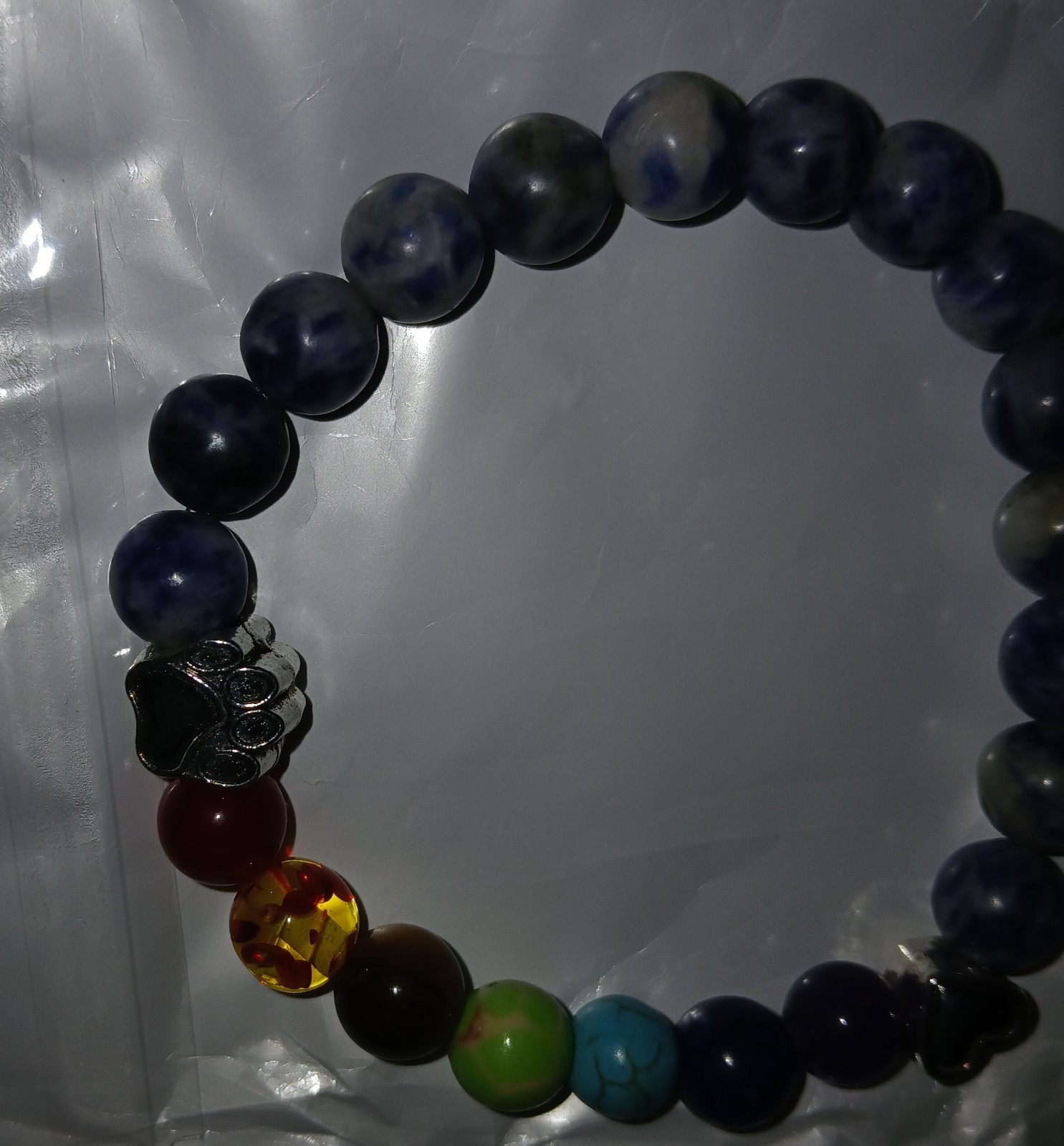 Pet Rainbow Bridge Sympathy Memorial Bereavement Bracelet Gift New