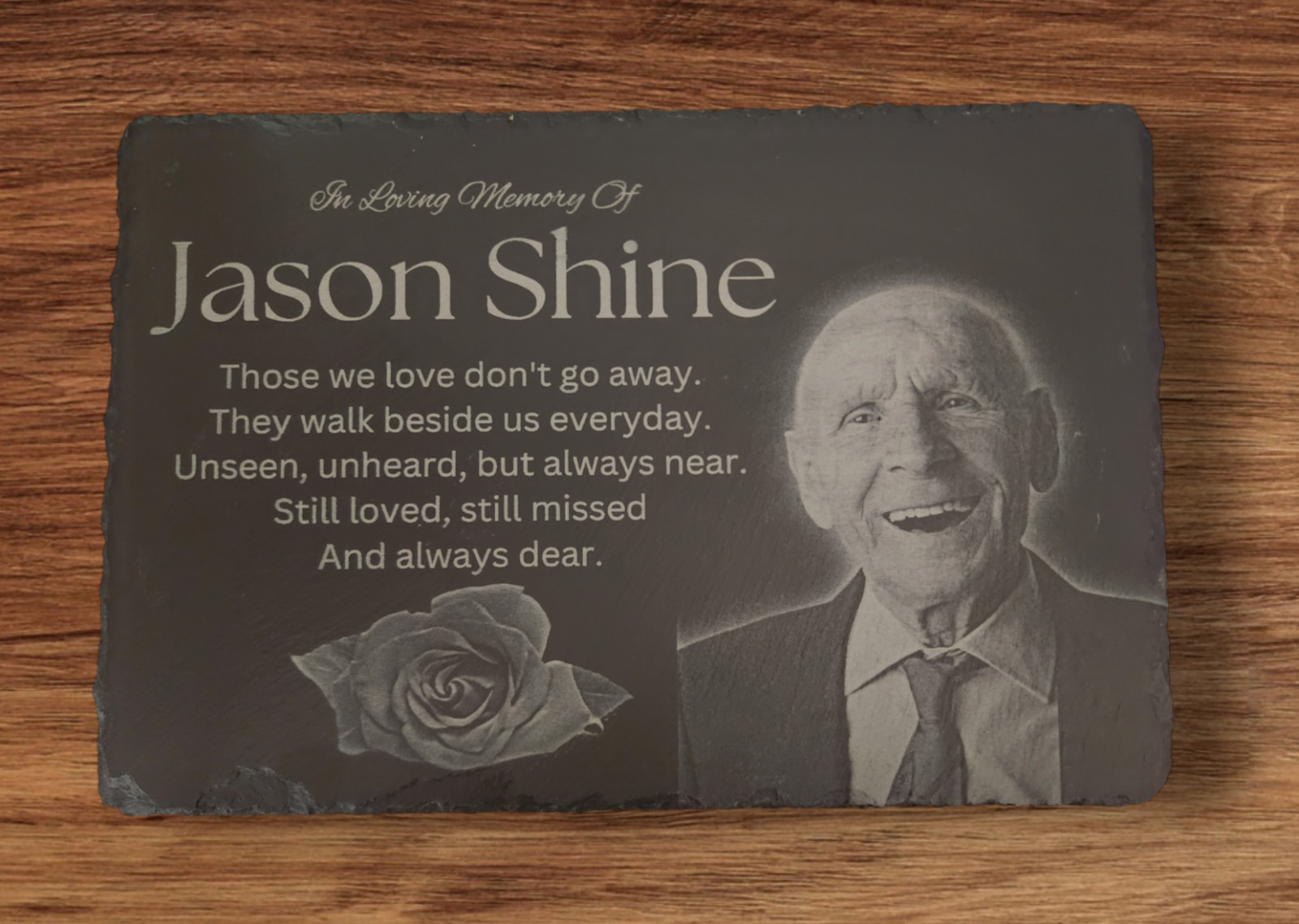 memorial lasered personalized custom slate signs for all occasions