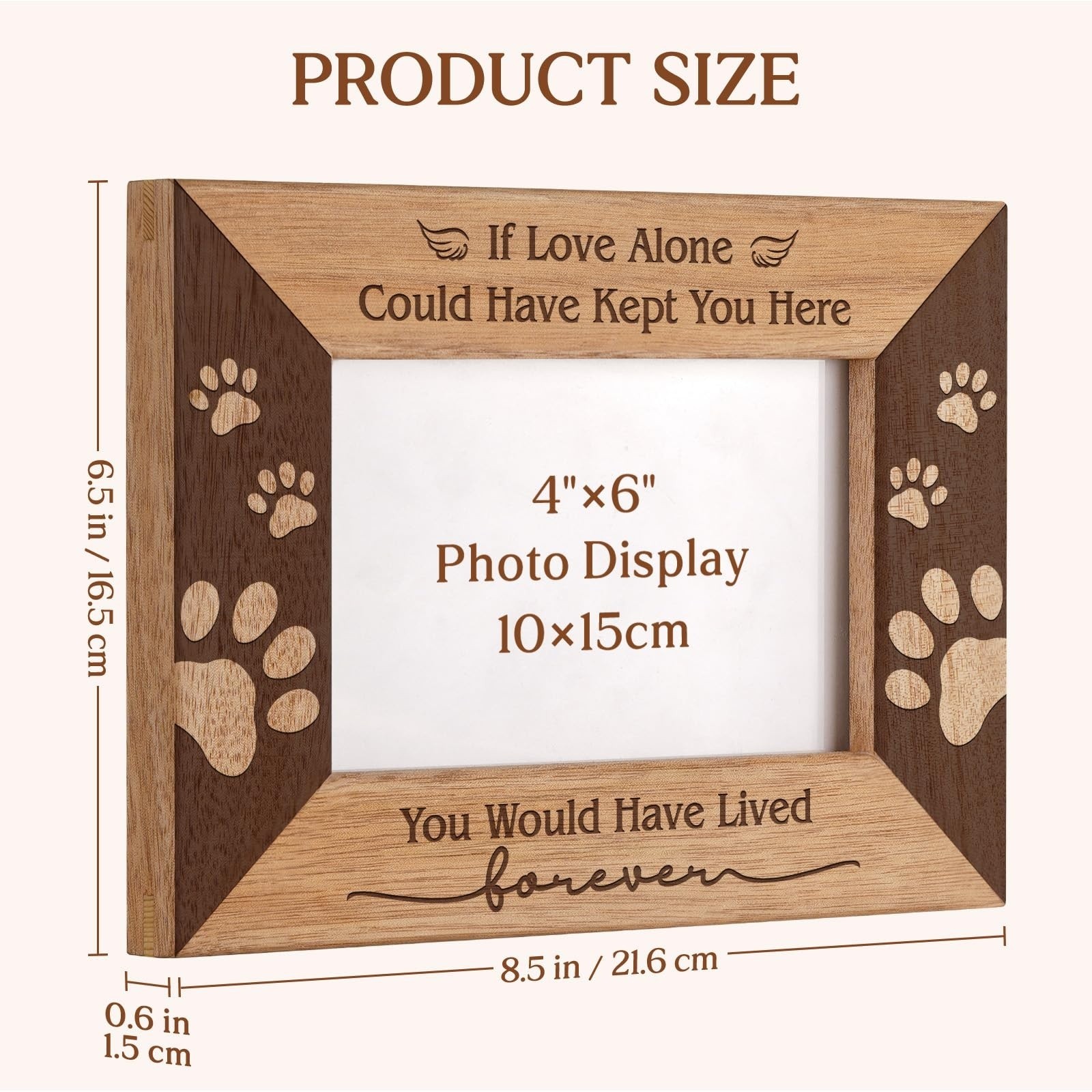 Dog Memorial Gifts Loss Of Pet Picture Frame Sympathy Passed Away Photo Holder