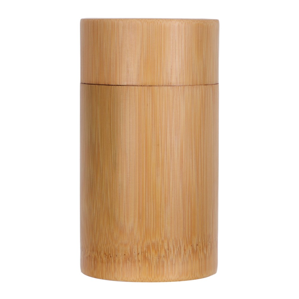 One Reusable Bamboo Pet Cremation Urn Brown Decorative Ashes Container