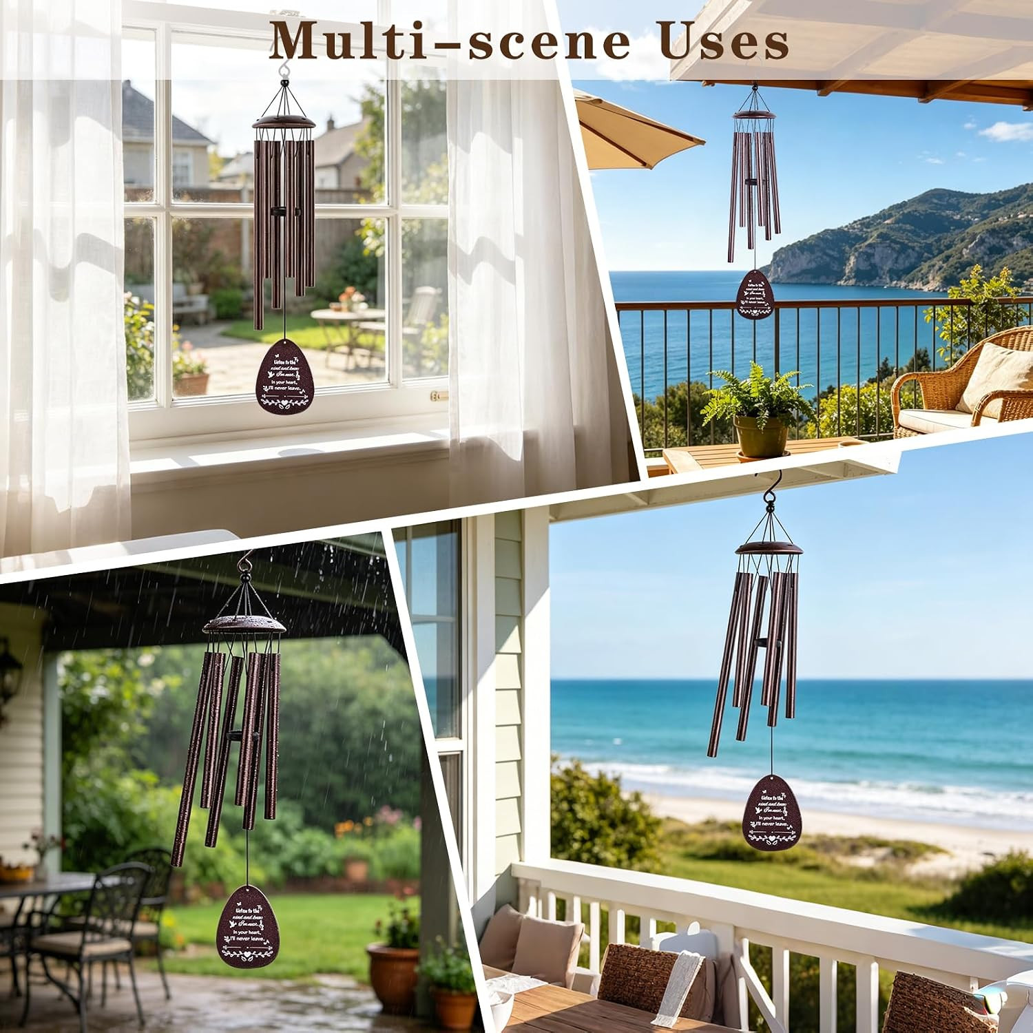 Pet Memorial Gifts for Dogs, Cat Memorial, Pet Memorial Wind Chime