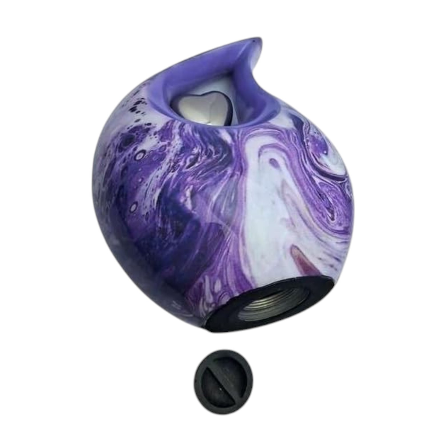 10” Teardrop Urn for Human Ashes for Adult Memorial Ashes Urns Men & Women