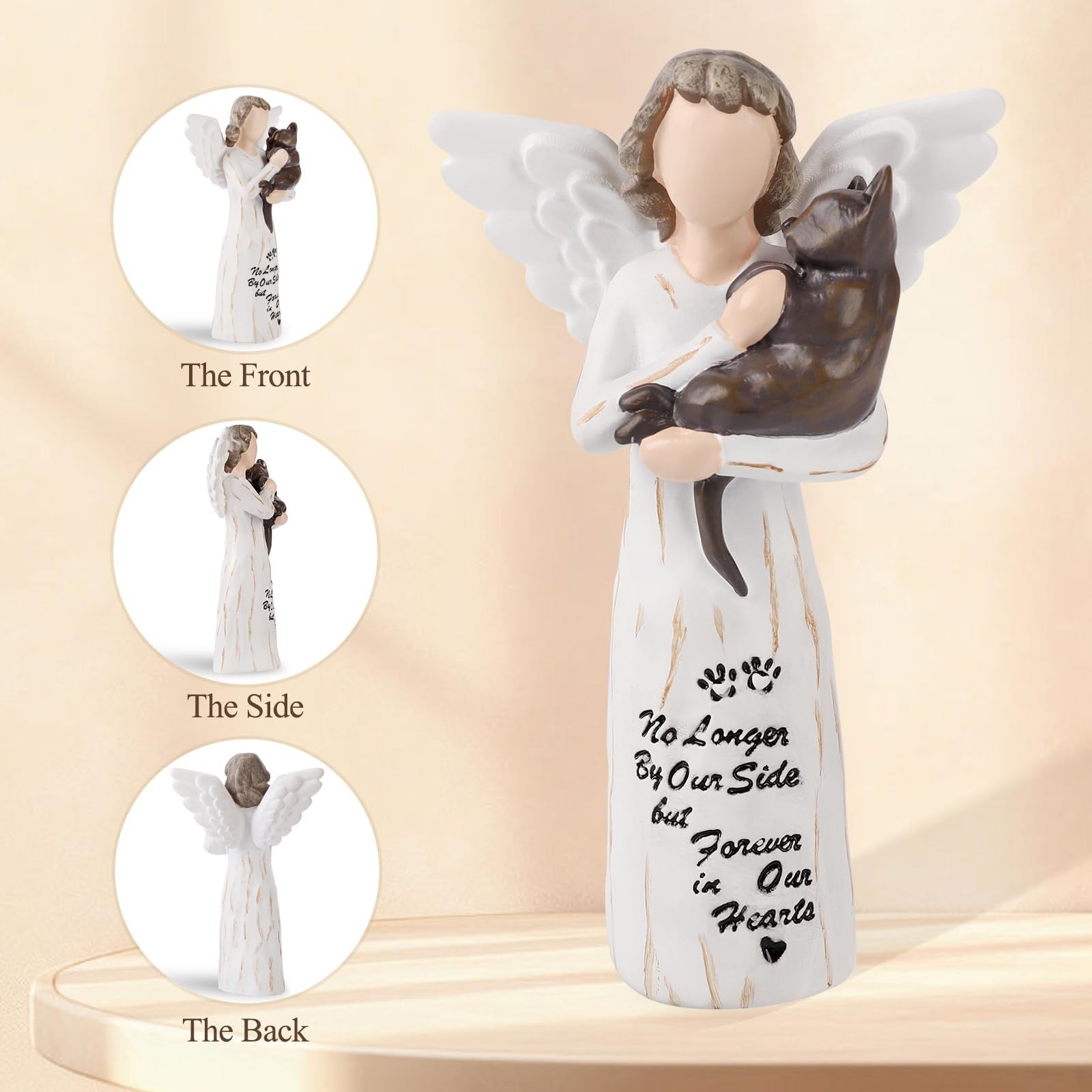 Cat Memorial Angel Figurine Statue for Cat Lovers in Memory of Their Beloved …